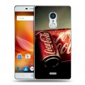 Дизайнерский пластиковый чехол для ZTE Blade X9 Coca-cola