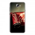 Дизайнерский пластиковый чехол для Huawei Y5 II Coca-cola