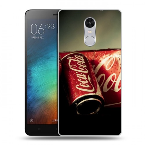 Дизайнерский силиконовый чехол для Xiaomi RedMi Pro Coca-cola