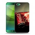 Дизайнерский силиконовый чехол для Elephone S7 Coca-cola