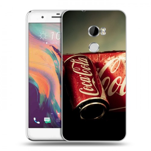 Дизайнерский пластиковый чехол для HTC One X10 Coca-cola