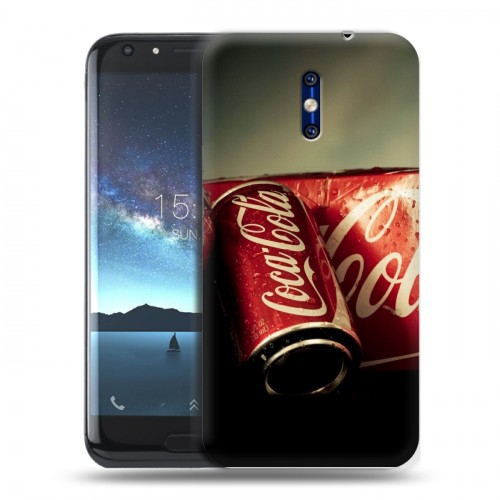 Дизайнерский силиконовый чехол для Doogee BL5000 Coca-cola