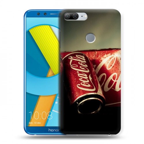 Дизайнерский пластиковый чехол для Huawei Honor 9 Lite Coca-cola