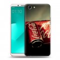 Дизайнерский пластиковый чехол для OPPO A83 Coca-cola