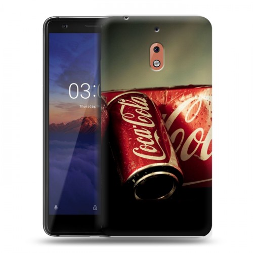 Дизайнерский силиконовый чехол для Nokia 2.1 Coca-cola