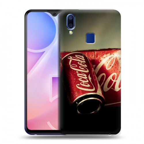 Дизайнерский пластиковый чехол для Vivo Y95 Coca-cola