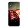 Дизайнерский пластиковый чехол для Huawei Honor 8s Coca-cola