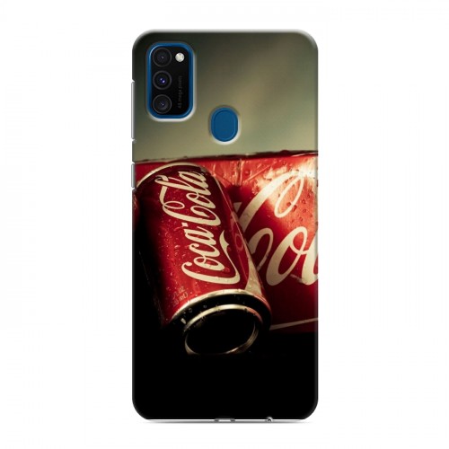 Дизайнерский силиконовый чехол для Samsung Galaxy M30s Coca-cola