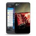 Дизайнерский пластиковый чехол для BlackBerry Z10 Coca-cola