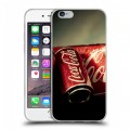 Дизайнерский пластиковый чехол для Iphone 6/6s Coca-cola