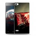 Дизайнерский пластиковый чехол для Lenovo Vibe X2 Coca-cola