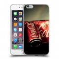 Дизайнерский силиконовый чехол для Iphone 6 Plus/6s Plus Coca-cola