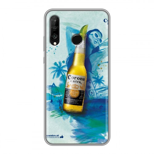 Дизайнерский силиконовый чехол для Huawei P30 Lite Corona