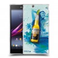 Дизайнерский пластиковый чехол для Sony Xperia Z Ultra  Corona