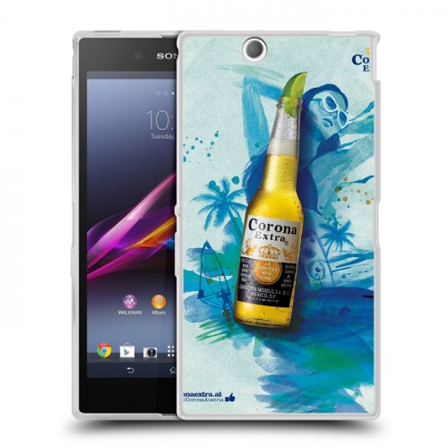 Дизайнерский пластиковый чехол для Sony Xperia Z Ultra  Corona