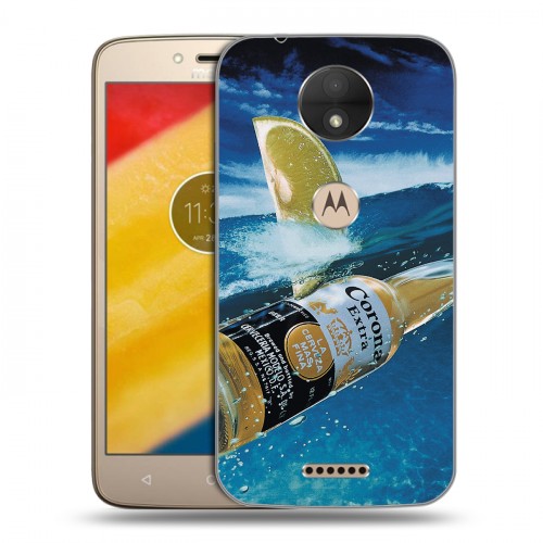 Дизайнерский пластиковый чехол для Motorola Moto C Corona