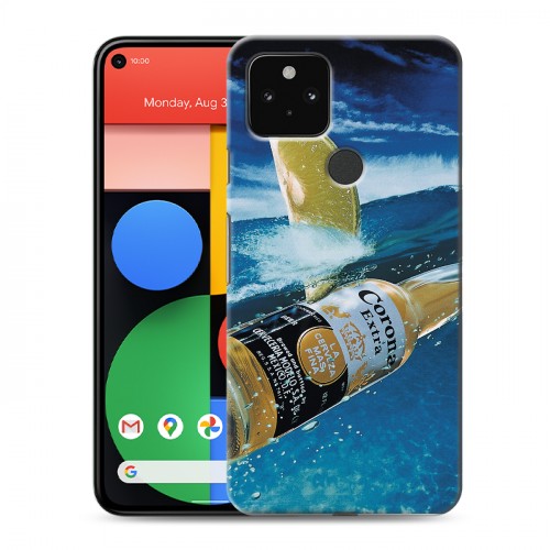 Дизайнерский пластиковый чехол для Google Pixel 5 Corona