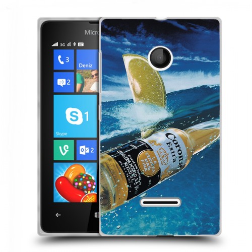 Дизайнерский пластиковый чехол для Microsoft Lumia 435 Corona