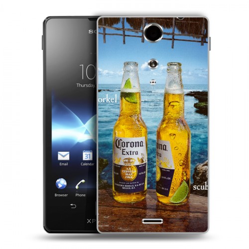 Дизайнерский пластиковый чехол для Sony Xperia TX Corona