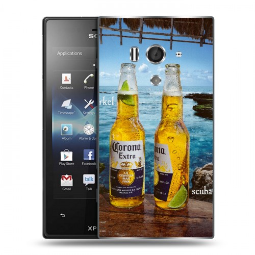 Дизайнерский пластиковый чехол для Sony Xperia acro S Corona