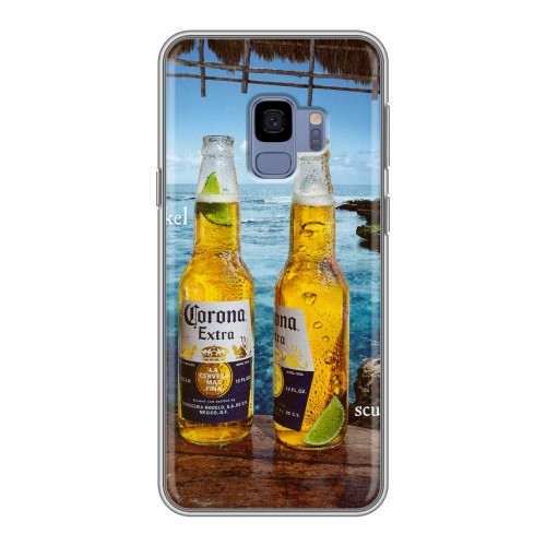 Дизайнерский пластиковый чехол для Samsung Galaxy S9 Corona