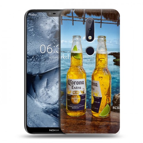 Дизайнерский силиконовый чехол для Nokia 6.1 Plus Corona