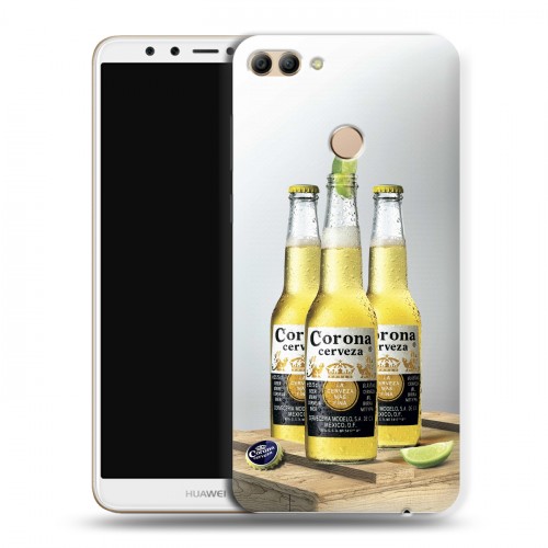 Дизайнерский пластиковый чехол для Huawei Y9 (2018) Corona