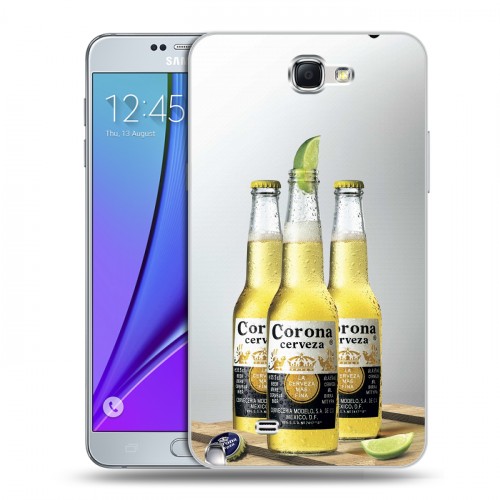 Дизайнерский пластиковый чехол для Samsung Galaxy Note 2 Corona