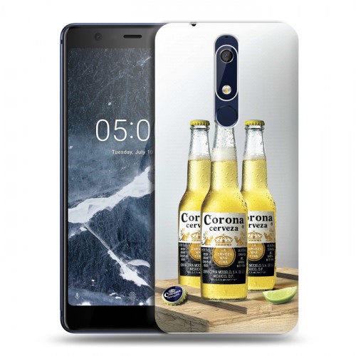 Дизайнерский пластиковый чехол для Nokia 5.1 Corona