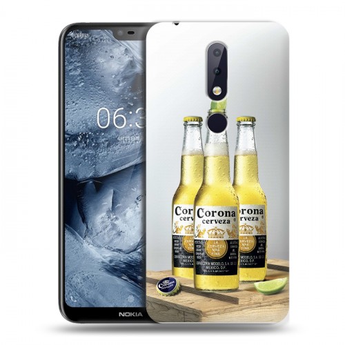 Дизайнерский пластиковый чехол для Nokia 6.1 Plus Corona