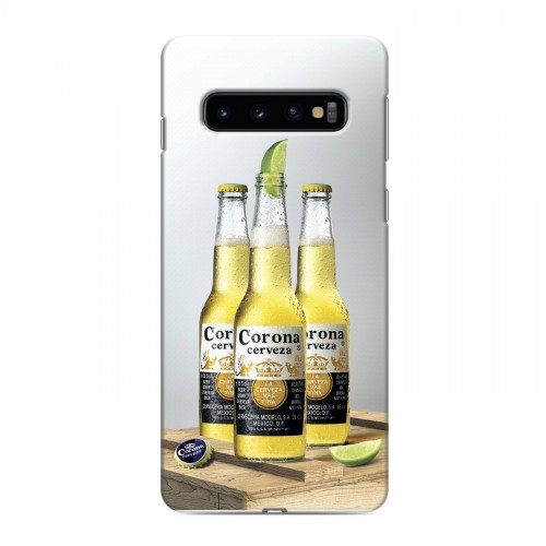 Дизайнерский силиконовый чехол для Samsung Galaxy S10 Corona