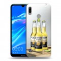 Дизайнерский пластиковый чехол для Huawei Y6 (2019) Corona