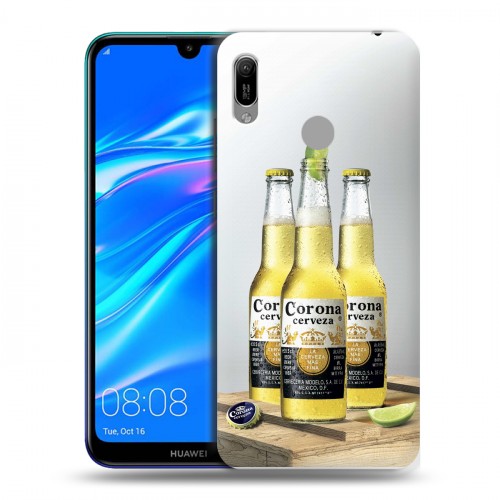 Дизайнерский пластиковый чехол для Huawei Y6 (2019) Corona