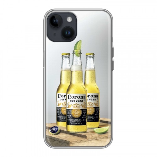 Дизайнерский пластиковый чехол для Iphone 14 Corona