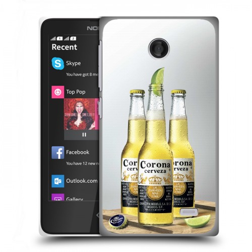 Дизайнерский пластиковый чехол для Nokia X Corona