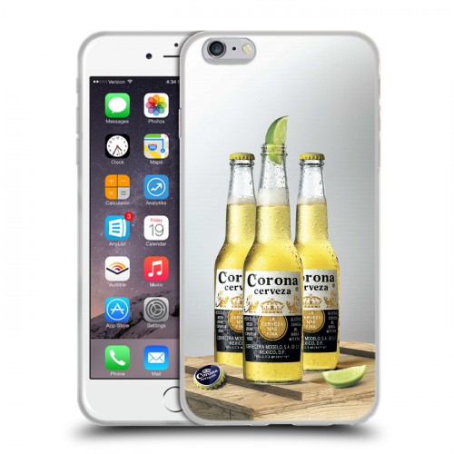 Дизайнерский силиконовый чехол для Iphone 6 Plus/6s Plus Corona