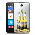 Дизайнерский силиконовый чехол для Microsoft Lumia 430 Dual SIM Corona