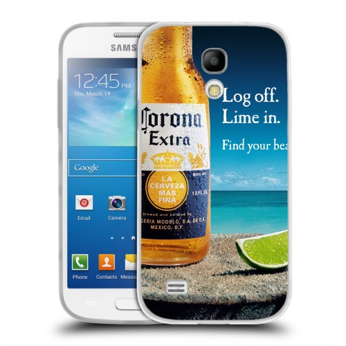 Дизайнерский пластиковый чехол для Samsung Galaxy S4 Mini  Corona