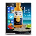 Дизайнерский пластиковый чехол для Microsoft Lumia 435 Corona