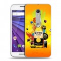 Дизайнерский пластиковый чехол для Lenovo Moto G Corona