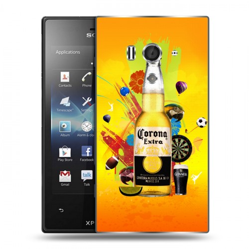 Дизайнерский пластиковый чехол для Sony Xperia acro S Corona