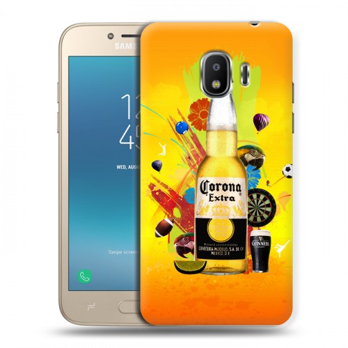 Дизайнерский пластиковый чехол для Samsung Galaxy J2 (2018) Corona