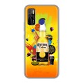 Дизайнерский силиконовый чехол для Tecno Camon 15 Corona