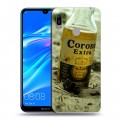 Дизайнерский пластиковый чехол для Huawei Y6 (2019) Corona