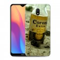 Дизайнерский силиконовый с усиленными углами чехол для Xiaomi RedMi 8A Corona