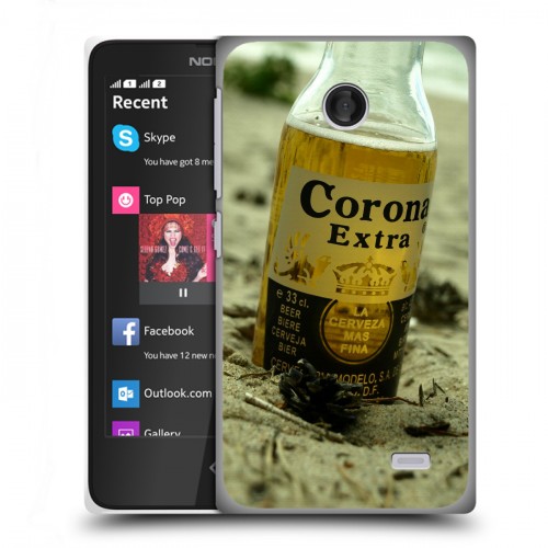 Дизайнерский пластиковый чехол для Nokia X Corona