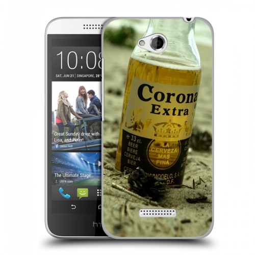 Дизайнерский пластиковый чехол для HTC Desire 616 Corona