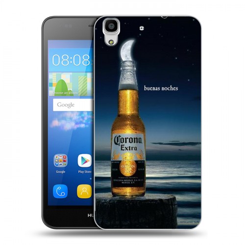 Дизайнерский пластиковый чехол для Huawei Y6 Corona
