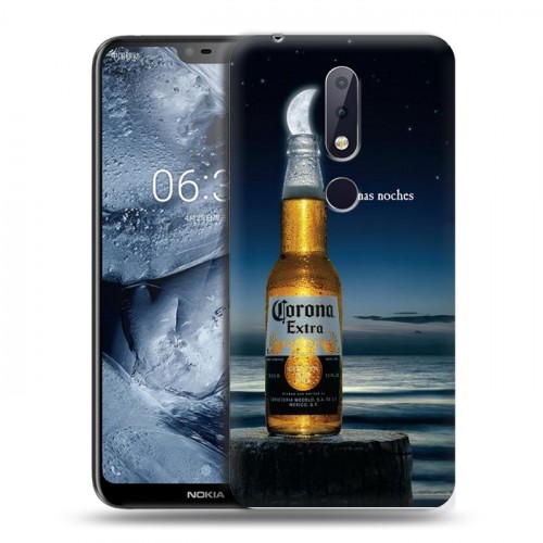 Дизайнерский пластиковый чехол для Nokia 6.1 Plus Corona