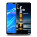 Дизайнерский пластиковый чехол для Huawei Y6 (2019) Corona